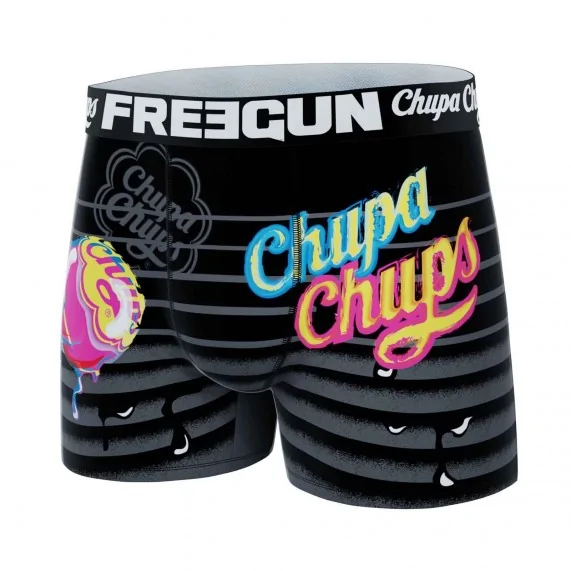 Boxer de microfibra Pop-Art "Chupa Chups" para hombre (Boxers) Freegun chez FrenchMarket