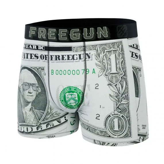 Heren Boxer Dollars (Boksers) Freegun chez FrenchMarket