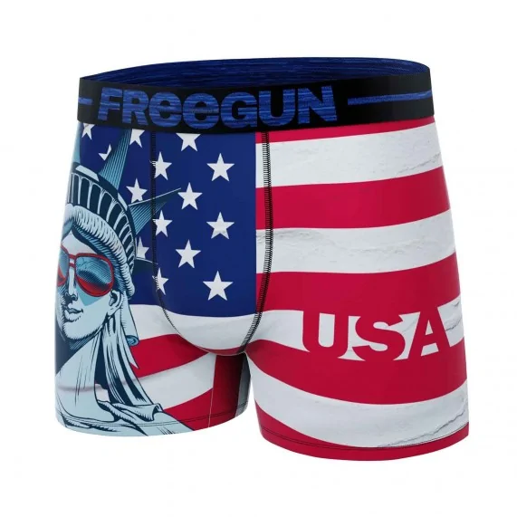 Boxer Herren Kollektion USA (Boxershorts) Freegun auf FrenchMarket