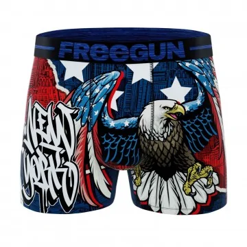 Bóxers para hombres Colección USA (Boxers) Freegun chez FrenchMarket