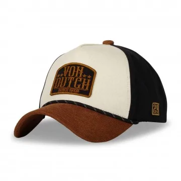 Casquette Baseball "Vintage Brown" (Casquettes) Von Dutch chez FrenchMarket