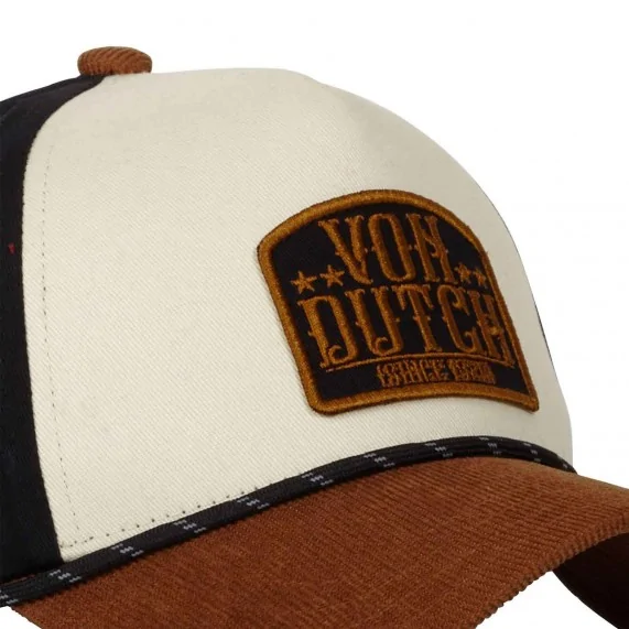 Cappello da baseball marrone vintage (Cappellino) Von Dutch chez FrenchMarket