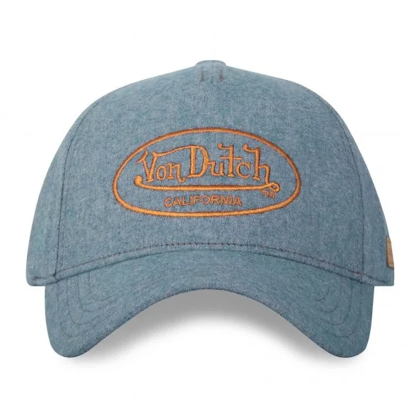 Casquette Baseball en Denim "JEAN" (Casquettes) Von Dutch chez FrenchMarket