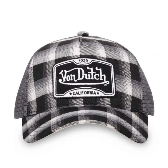 Cappello trucker a scacchi (Cappellino) Von Dutch chez FrenchMarket