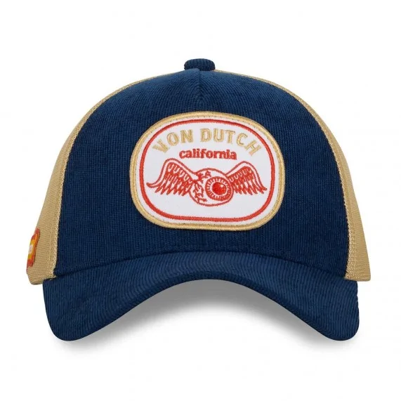 Corduroy Trucker Cap (Caps) Von Dutch on FrenchMarket