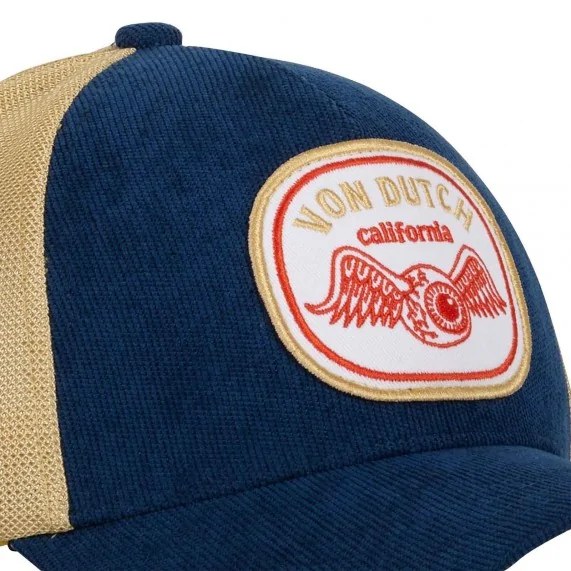 Casquette Trucker "Corduroy" (Casquettes) Von Dutch chez FrenchMarket