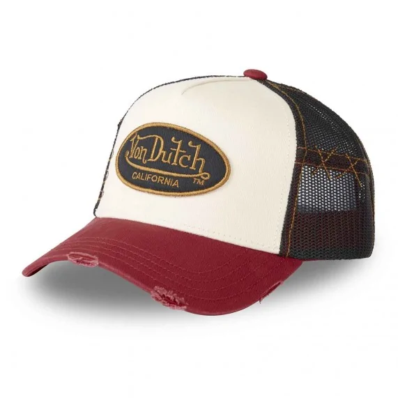 Trucker Cap "Grey" mit Used-Effekt (Cap) Von Dutch auf FrenchMarket