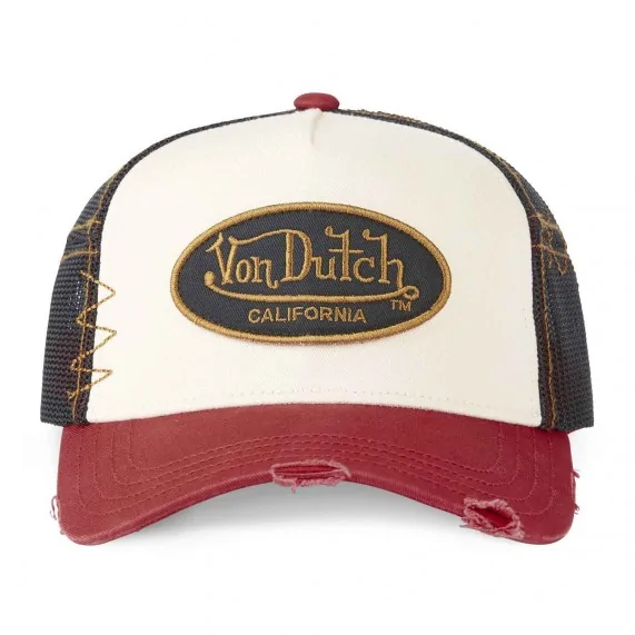 Trucker Cap "Grey" mit Used-Effekt (Cap) Von Dutch auf FrenchMarket