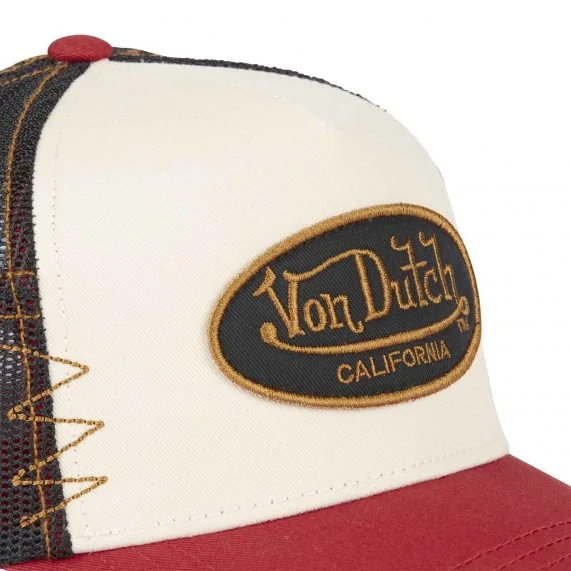 Grijze gedragen trucker pet (Caps) Von Dutch chez FrenchMarket