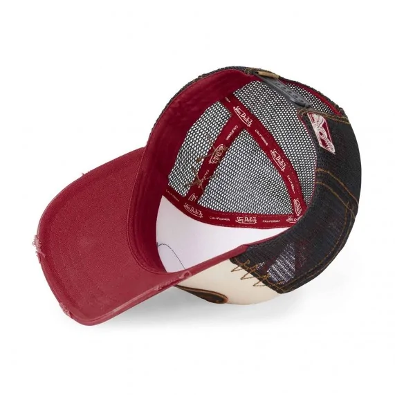 Gorra Trucker gris desgastada (Gorras) Von Dutch chez FrenchMarket