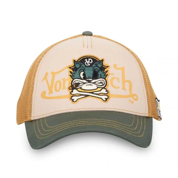 Cappello trucker gatto pirata (Cappellino) Von Dutch chez FrenchMarket