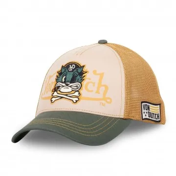 Casquette Trucker "Pirate Cat" (Casquettes) Von Dutch chez FrenchMarket