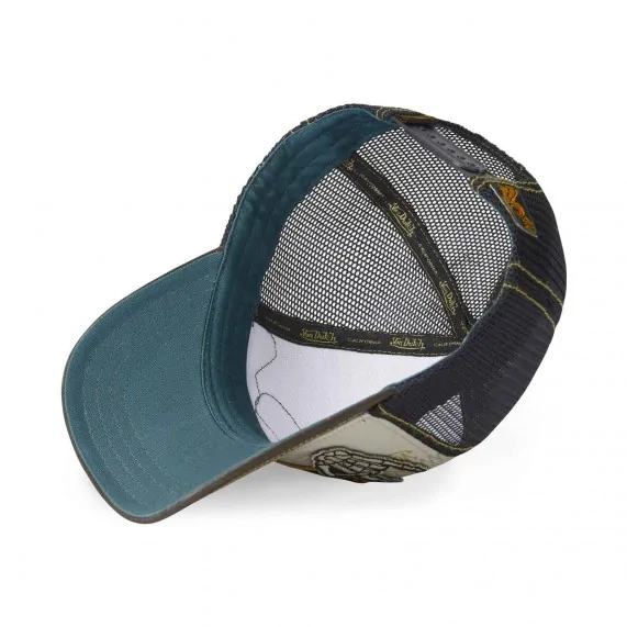 Cappello Trucker con toppe Rock on Hand (Cappellino) Von Dutch chez FrenchMarket