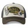 Cappello Trucker con toppe Rock on Hand (Cappellino) Von Dutch chez FrenchMarket