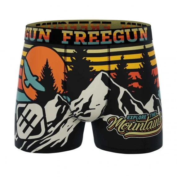 Boxer Homme "Wild Life" (Boxers Homme) Freegun chez FrenchMarket