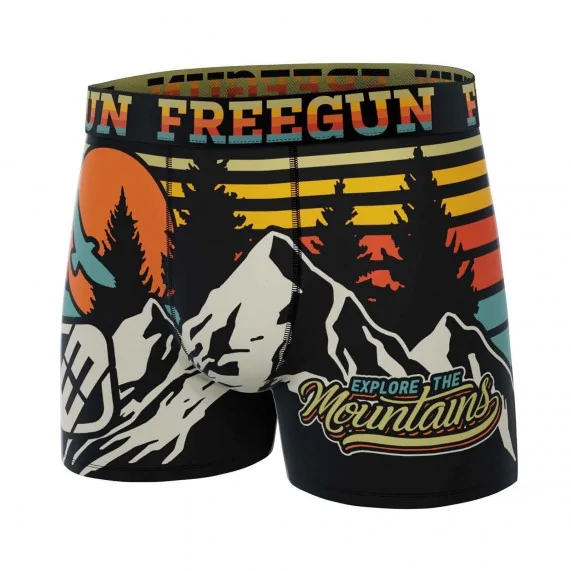 Boxer da uomo "Wild Life (Boxer) Freegun chez FrenchMarket