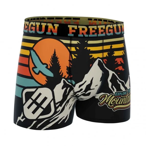 Boxer da uomo "Wild Life (Boxer) Freegun chez FrenchMarket