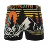 Wild Life" men's boxer shorts (Boxers) Freegun on FrenchMarket