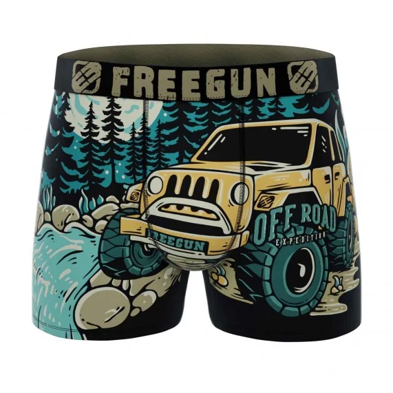 Boxer Mann "Wild Life" (Boxershorts) Freegun auf FrenchMarket