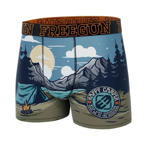 Boxer da uomo "Wild Life (Boxer) Freegun chez FrenchMarket