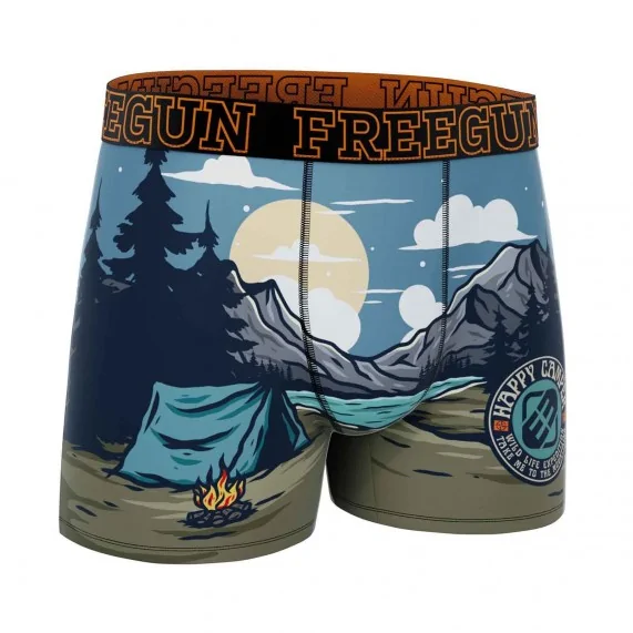 Boxer da uomo "Wild Life (Boxer) Freegun chez FrenchMarket