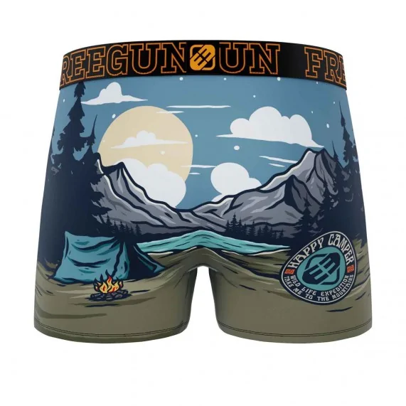 Boxer da uomo "Wild Life (Boxer) Freegun chez FrenchMarket