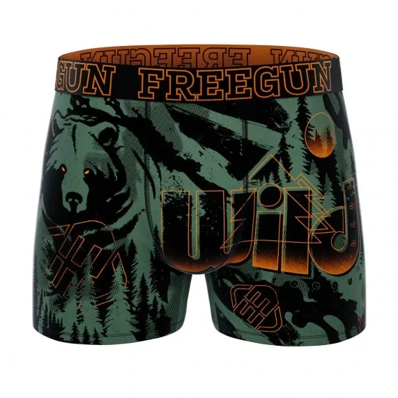 Boxer Homme "Wild Life" (Boxers Homme) Freegun chez FrenchMarket