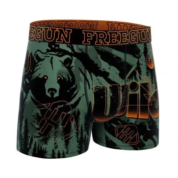 Boxer Homme "Wild Life" (Boxers Homme) Freegun chez FrenchMarket