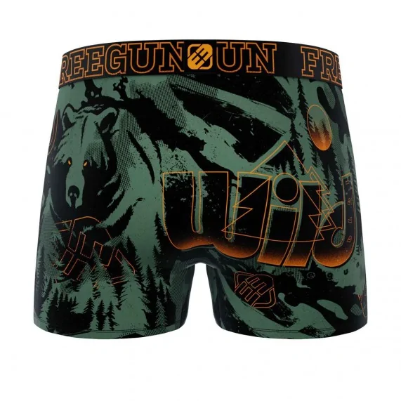 Boxer Homme "Wild Life" (Boxers Homme) Freegun chez FrenchMarket