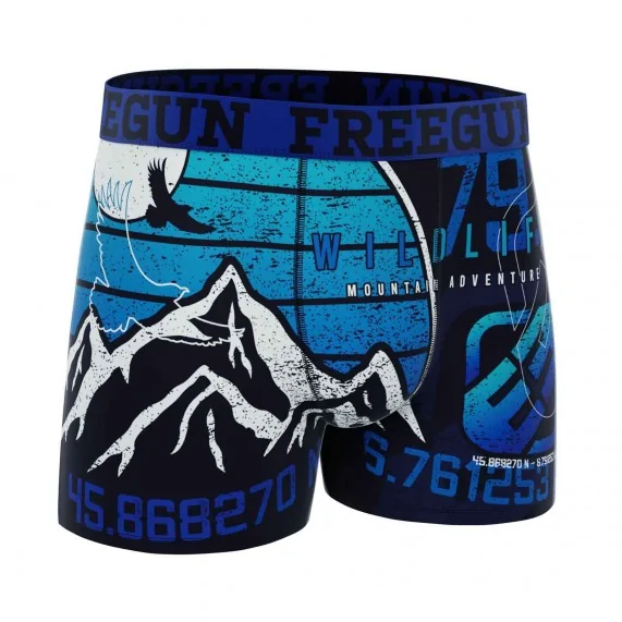 Boxer Mann "Wild Life" (Boxershorts) Freegun auf FrenchMarket