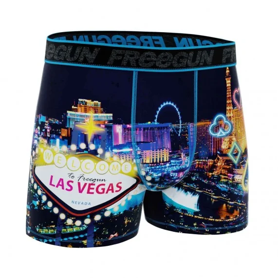 4er-Pack Boxershorts für Männer Kollektion Las Vegas (Boxershorts für Männer) Freegun auf FrenchMarket