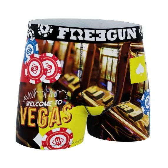 Set di 4 boxer da uomo della collezione Las Vegas (Boxer da uomo) Freegun chez FrenchMarket