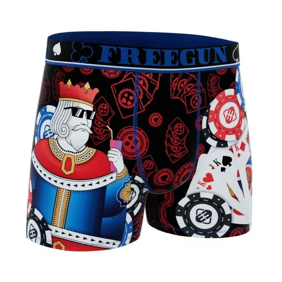 4er-Pack Boxershorts für Männer Kollektion Las Vegas (Boxershorts für Männer) Freegun auf FrenchMarket