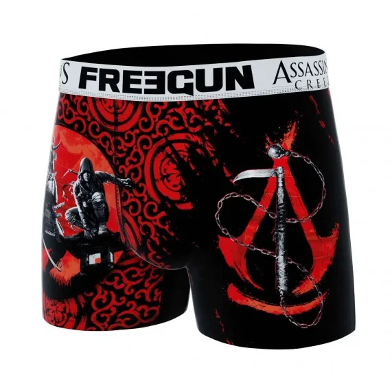 Boxer de microfibra "Assassin's Creed: Shadows" para hombre (Boxers) Freegun chez FrenchMarket