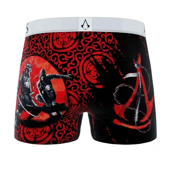 Boxer de microfibra "Assassin's Creed: Shadows" para hombre (Boxers) Freegun chez FrenchMarket