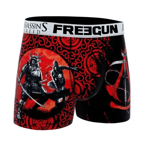 Assassin's Creed: Shadows" Microvezel Boxer voor heren (Boksers) Freegun chez FrenchMarket