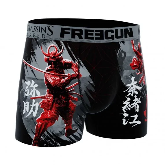 Boxer de microfibra "Assassin's Creed: Shadows" para hombre (Boxers) Freegun chez FrenchMarket