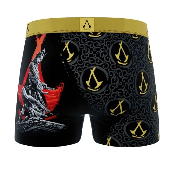 Assassin's Creed: Shadows" Microvezel Boxer voor heren (Boksers) Freegun chez FrenchMarket