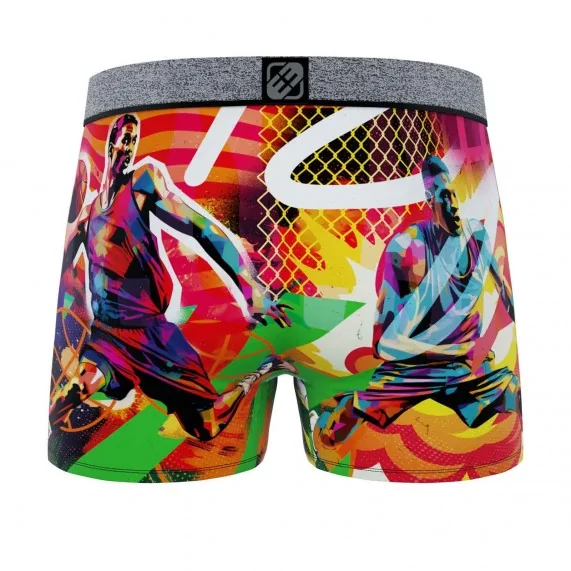 Street Pop-Art" Microvezel Boxer voor heren (Boksers) Freegun chez FrenchMarket