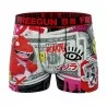 Boxer Homme Microfibre "Street Pop-Art" (Boxers Homme) Freegun chez FrenchMarket