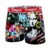 Boxer de microfibra "Street Pop-Art" para hombre (Boxers) Freegun chez FrenchMarket