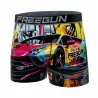 Lote de 5 calzoncillos bóxer de microfibra "Street Pop-Art" para hombre (Calzoncillos para hombre) Freegun chez FrenchMarket