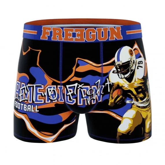 Boxer Homme Microfibre "Street Sport" (Boxers Homme) Freegun chez FrenchMarket