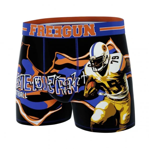 Street Sport" men's microfiber boxer shorts (Boxers) Freegun on FrenchMarket