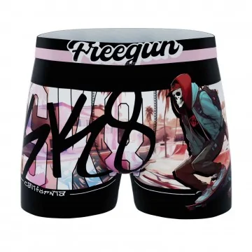 Boxer für Männer Mikrofaser "Street Sport (Boxershorts) Freegun auf FrenchMarket