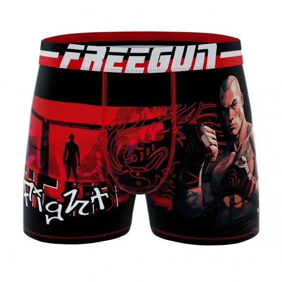 Street Sport" men's microfiber boxer shorts (Boxers) Freegun on FrenchMarket