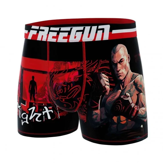 5er-Pack Boxershorts "Street Sport" für Männer aus Mikrofaser (Boxershorts für Männer) Freegun auf FrenchMarket