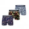 Lot de 3 Boxers Homme Microfibre (Lot boxers Homme) Serge Blanco chez FrenchMarket