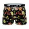 Set van 3 herenboxershorts in microvezel (Herenboxershorts) Serge Blanco chez FrenchMarket