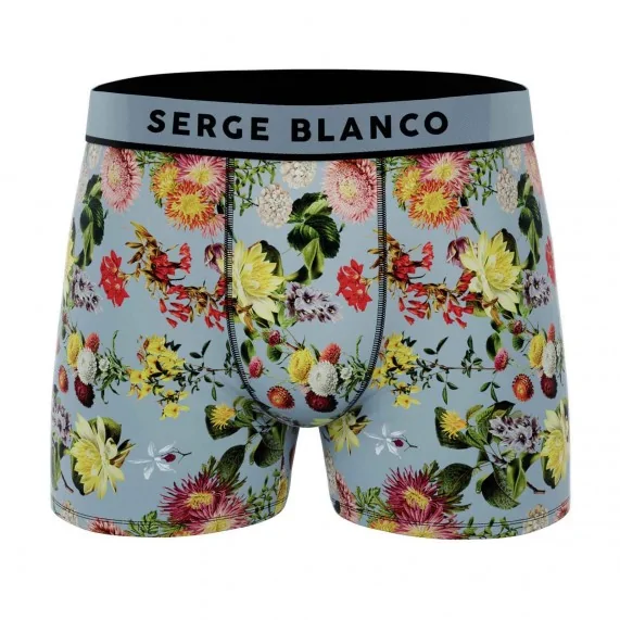 Set di 3 boxer da uomo in microfibra (Boxer da uomo) Serge Blanco chez FrenchMarket